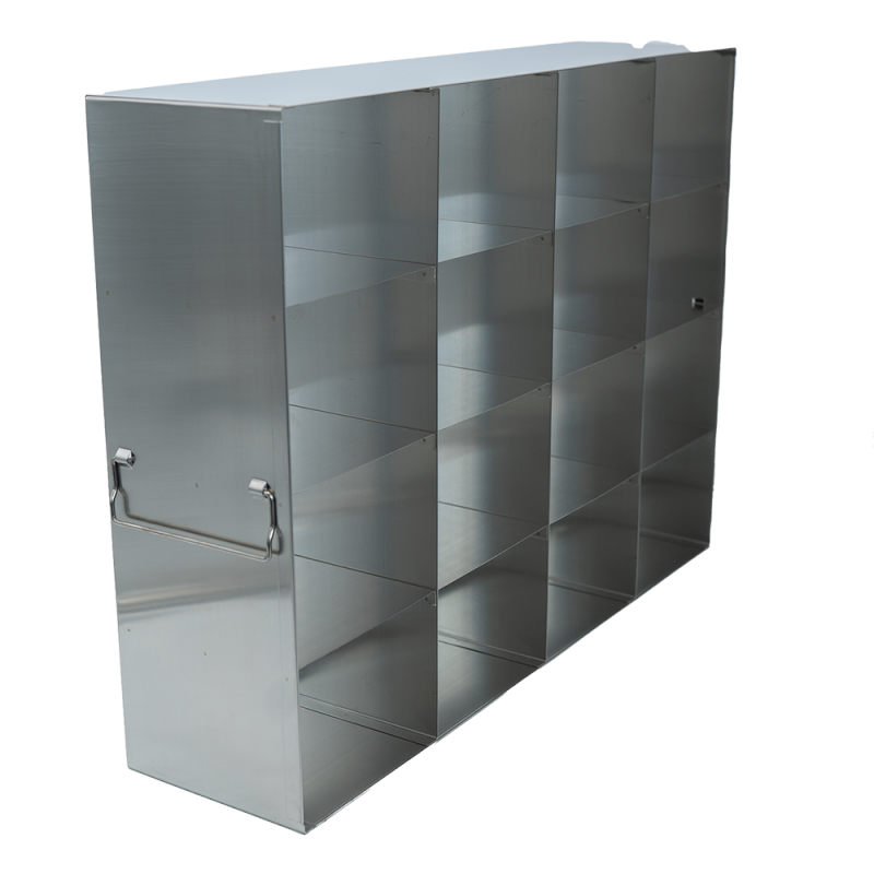 Crystal Industries UF-44-375 Upright Freezer Rack for 3.75" boxes, 4x4 configuration