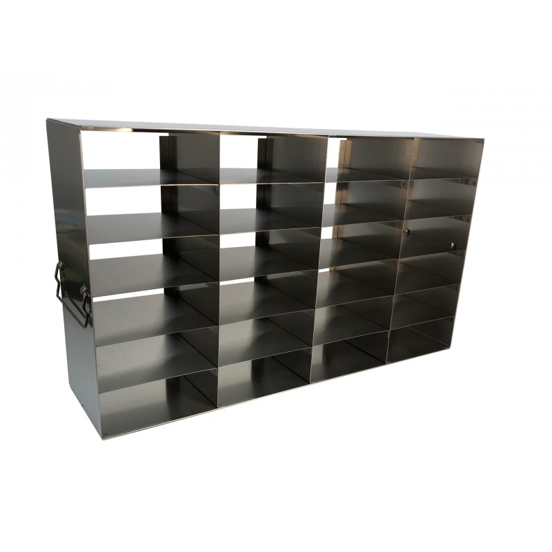 Crystal Industries UF-462 Upright Freezer Rack for 2" boxes, 4x6 configuration