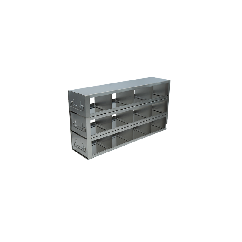 Crystal Industries UFD-43-L375 Drawer Rack for Large 3.75" boxes, 4x3 configuration