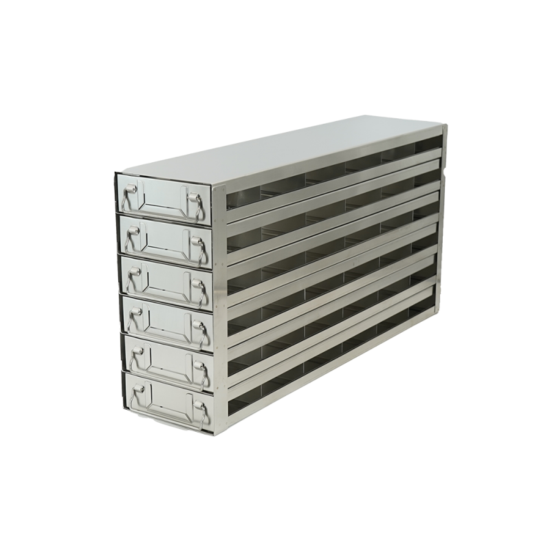 Crystal Industries UFDML-66 Drawer Freezer Rack for SBS formatted boxes, 6x6 configuration