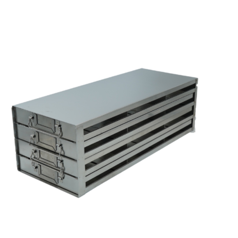 Crystal Industries UFDS-100-34 Drawer Rack for 100-Place Slide Boxes, 3x4 configuration
