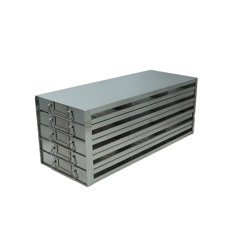 Crystal Industries UFDS-100-35 Drawer Rack for 100-Place Slide Boxes, 3x5 configuration