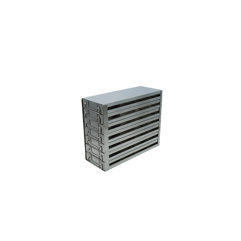 Crystal Industries UFDS-25-47 Drawer Rack for 25-Place Slide Boxes, 4x7 configuration