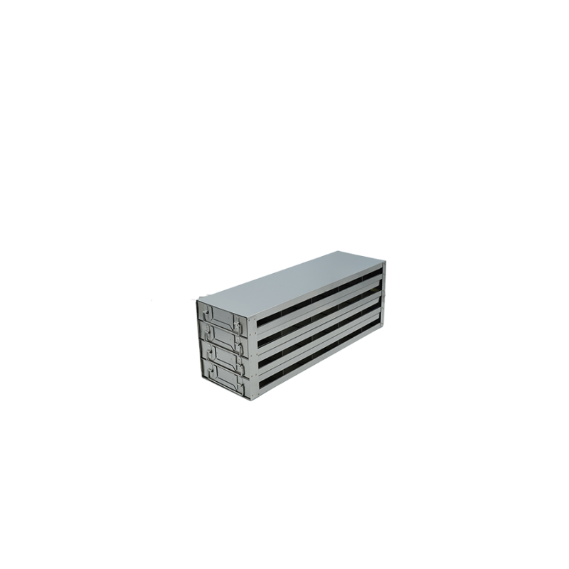 Crystal Industries UFDS-25-54 Drawer Rack for 25-Place Slide Boxes, 5x4 configuration