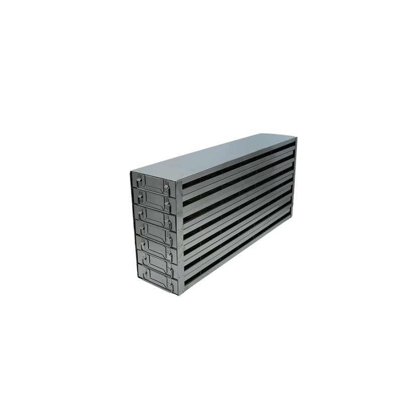 Crystal Industries UFDS-25-77 Drawer Rack for 25-Place Slide Boxes, 7x7 configuration
