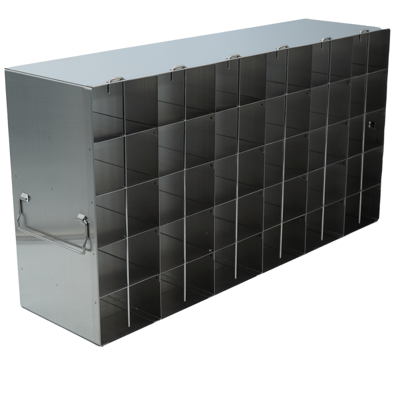 Crystal Industries UFH50-65 Rack for 50-Cell Hinged Top Plastic Boxes, 6x5 configuration