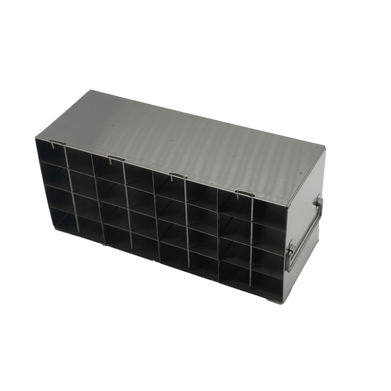 Crystal Industries UFML-44L Upright Freezer Rack for SBS formatted boxes, 4 x 4 configuration