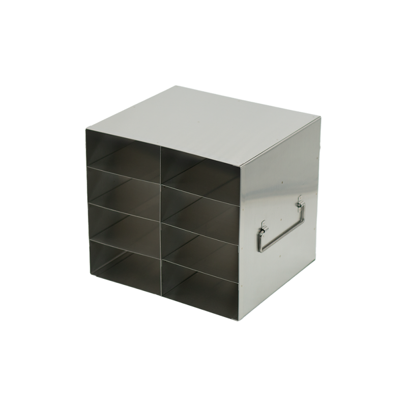 Crystal Industries UFR-24 Rack For 96 well Filpper Reversible Boxes, 2x4 configuration