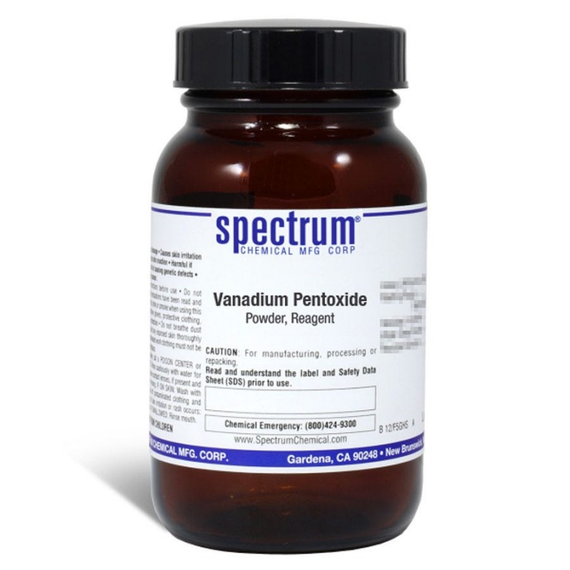 Spectrum Chemical V1010-125GM Vanadium Pentoxide, Powder, Reagent 125g, 1/EA