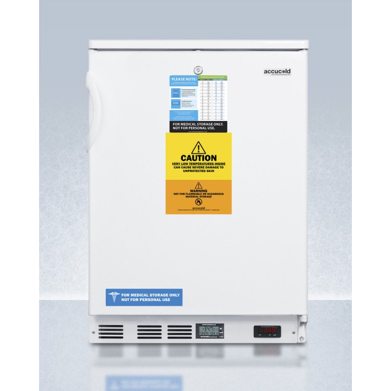 Accucold VLT650 24" Wide Built-In All-Freezer