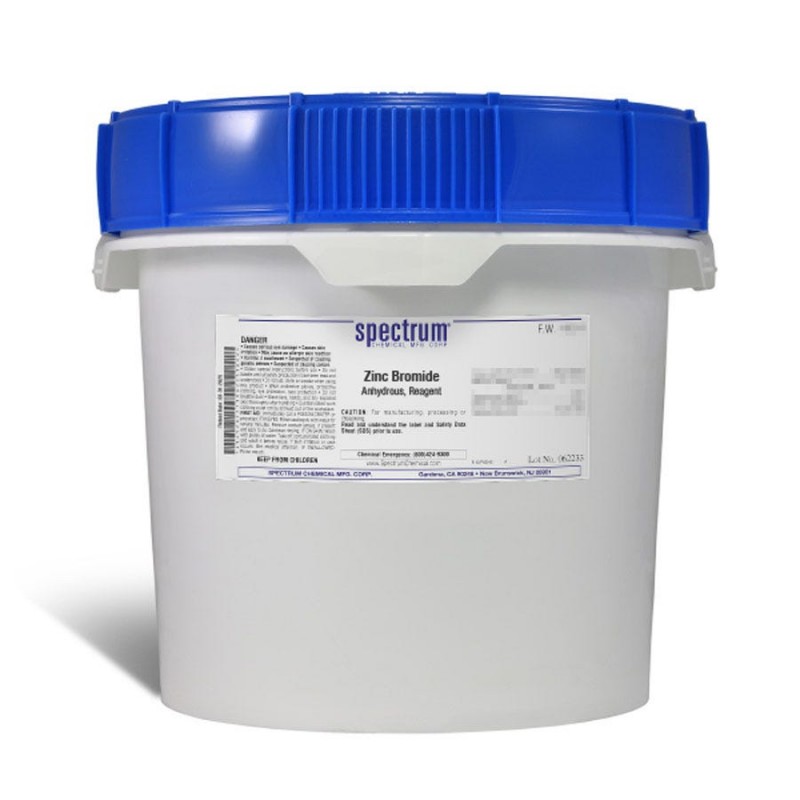 Spectrum Chemical Z1048-12KG Zinc Bromide, Anhydrous, Reagent 12kg, 1/EA