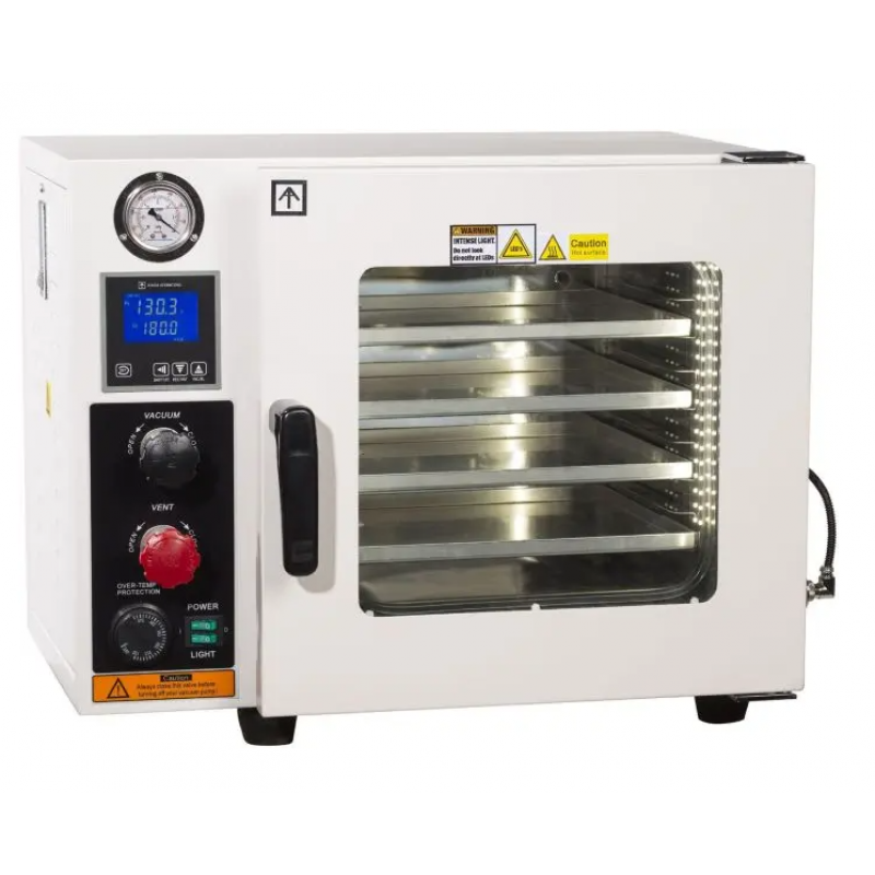 Across International 250°C UL Certified 0.9 CF Vacuum Oven 5 Sided Heat - 110V 60Hz