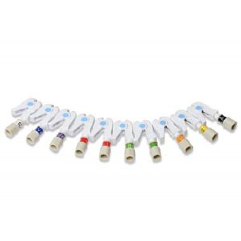 Cables and Sensors AD10-DP0 Banana Adapters, Adult/Pediatric, Banana w/ Clip, 10/st, Compatible w/ OEM: 900178-003 (DROP SHIP ONLY) (Freight Terms are Prepaid & Added to Invoice - Contact Vendor for Specifics)