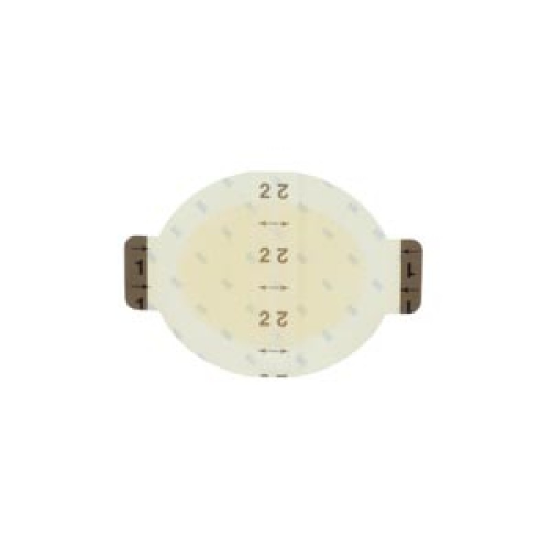 3M Health Care 90021 Hydrocolloid Dressing, 2¾" x 3½" Dressing, 4" x 4¾" Overall, Oval, 10/bx, 10 bx/cs (Continental US+HI Only)