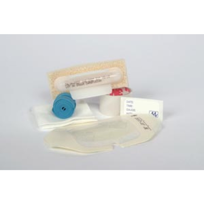 Medical Action Industries 68849 IV Kit Includes: IV Change Label, 18" Transpore Tape, Tourniquet, Tegaderm® Notched Dressing, 4-Ply Non-Woven Gauze Sponge & 1.5mL FREPP® Applicator, 100/cs