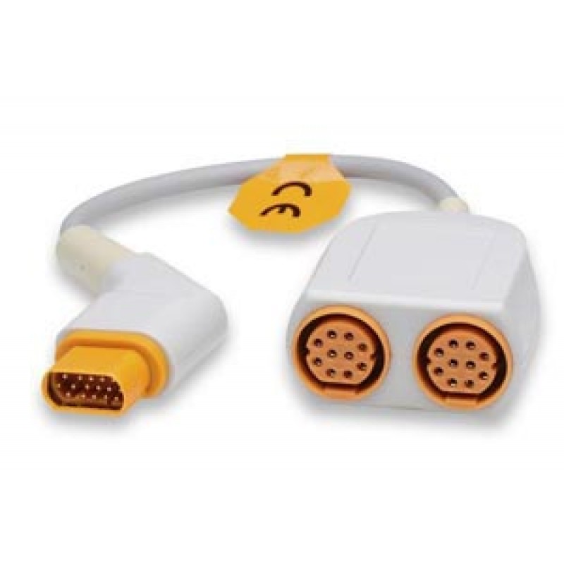 Cables and Sensors IC-S-SM1/20 IBP Adapter Cable Round, 10-Pin Connector, Keyed, Draeger Compatible w/ OEM: 5731281 (DROP SHIP ONLY) (Freight Terms are Prepaid & Added to Invoice - Contact Vendor for Specifics)