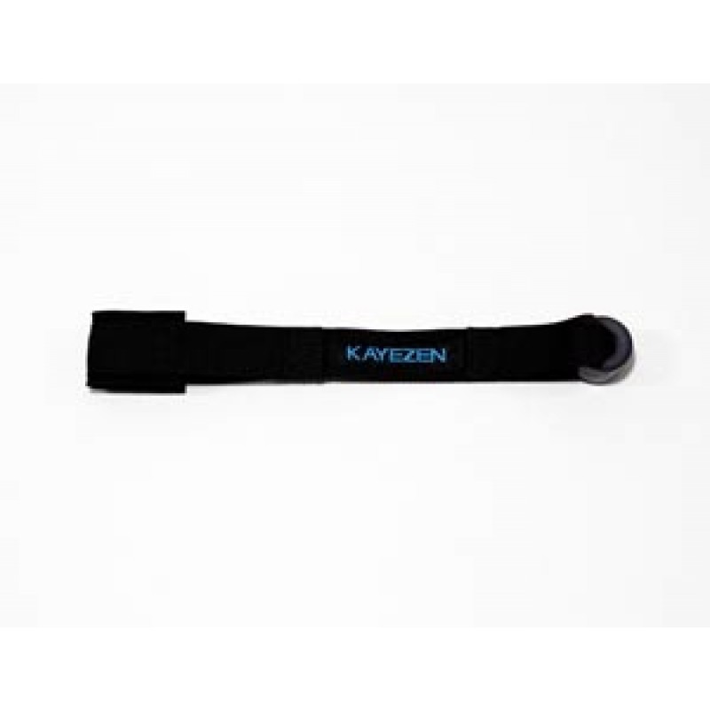Kayezen LLC RQX-DRANCR Kayezen VECTOR Door Anchor Securely Fits in Most Doorways to Take the Gym Anywhere! Use a Carabiner to Attach the Door Anchor to a VECTOR System for Your Exercises, 13"L x 2"W, Durable Black Nylon (Cannot be sold through any site ie