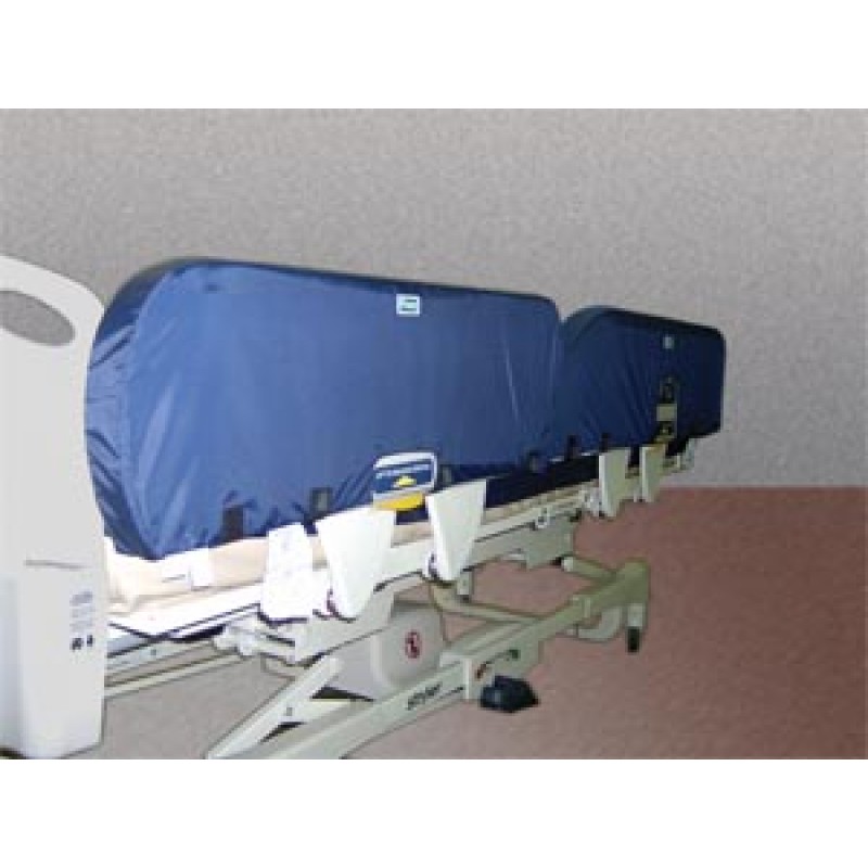 TIDI Products, LLC 5763 GO Bed II with Rectangular Side Rails, Upper Center, 22"L x 6"W x 1"H, Right/Left, 49"L x 12"W x 2 1/2"H, Lower Center, 20 1/2"L x 4"W x 1"H, Right/Left, 39"L x 12 1/2"W x 2 1/2"H,  4/set (Continental US + HI Only)