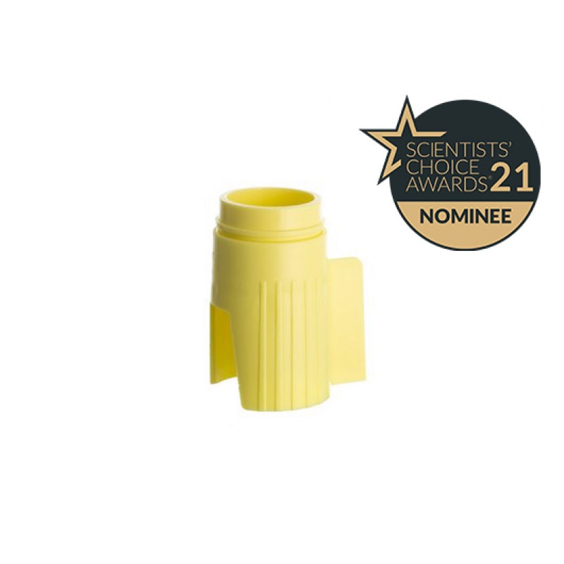EASYSTRAINER SMALL, 100 µM, SMALL DIAMETER, YELLOW, STERILE, SINGLE PACKED