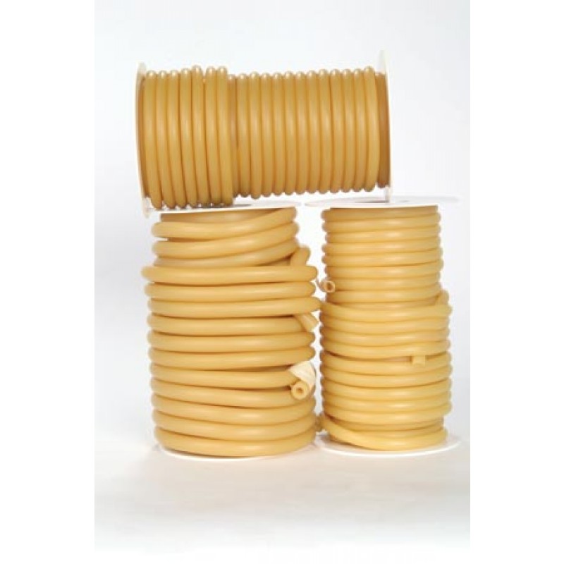 Hygenic Corporation 10910 Translucent Amber Tubing, ¼"-ID x 1/16"-Wall x 3/8"-OD, 50 ft/bx