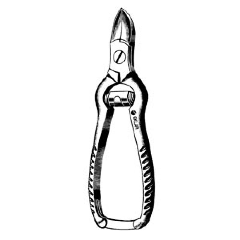 Sklar Instruments 97-1045 Nail Nipper, Concave Blades with Barrel Spring, 4.5" (DROP SHIP ONLY)