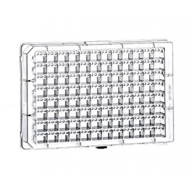 96W CrystalQuick™ RW (Round Wells) Protein Crystallization Plate, PS, w/3 Round, Curved Bottom Crystallization Wells, Clear
