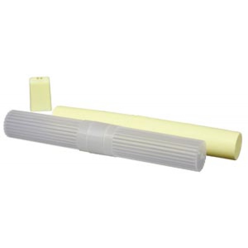 Dukal Corporation TBH01C Toothbrush Holder, Clear, 2-Piece Tube, 100/cs