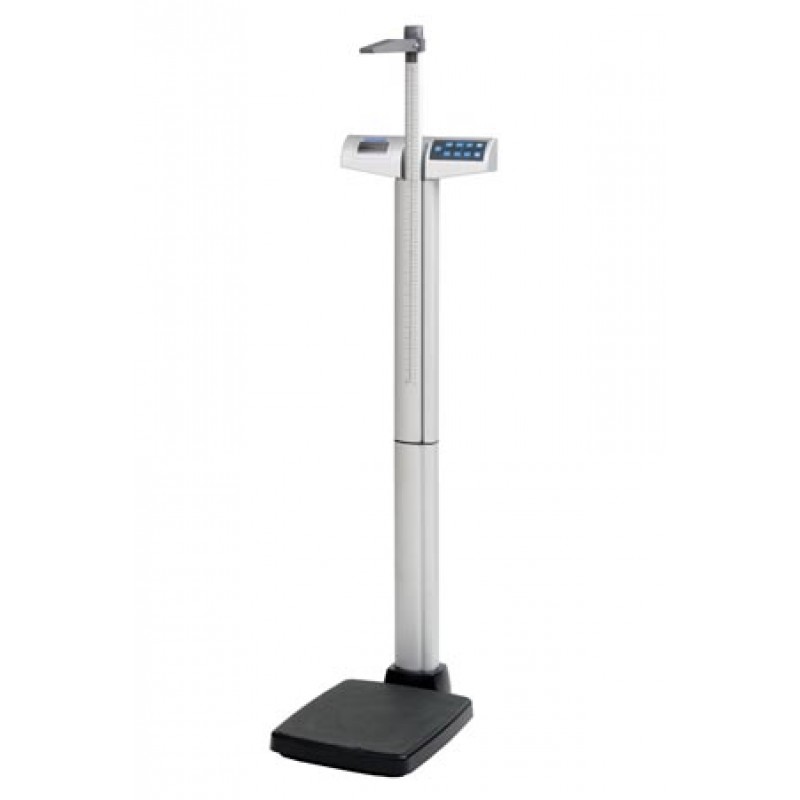 Pelstar LLC/Health O Meter Professional Scales 500KL-BT Eye Level Digital Scale with Built in Pelstar Wireless Technology; Capacity: 660 lb/300 kg; Resolution: 0.2/0.1 kg; Platform Size: 13 3/4W x 16 1/2D x 2 3/8H; Height Rod Graduation:  1/8/1 mm; Di