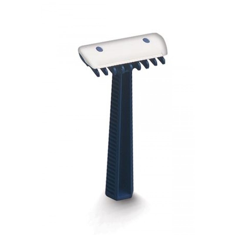 AccuTec Blades, Inc. 75-4005 Razor, DermaGard Safety DE Prep, 100/bx, 10 bx/cs