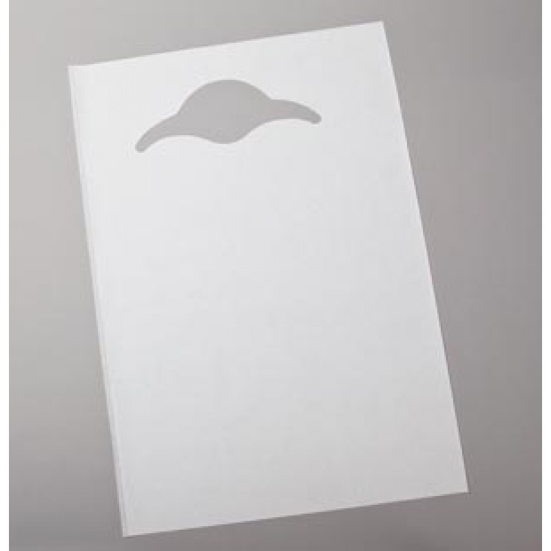 TIDI Products, LLC 920962 Bib, 18" x 30", Economy Slipover, White, 500/cs