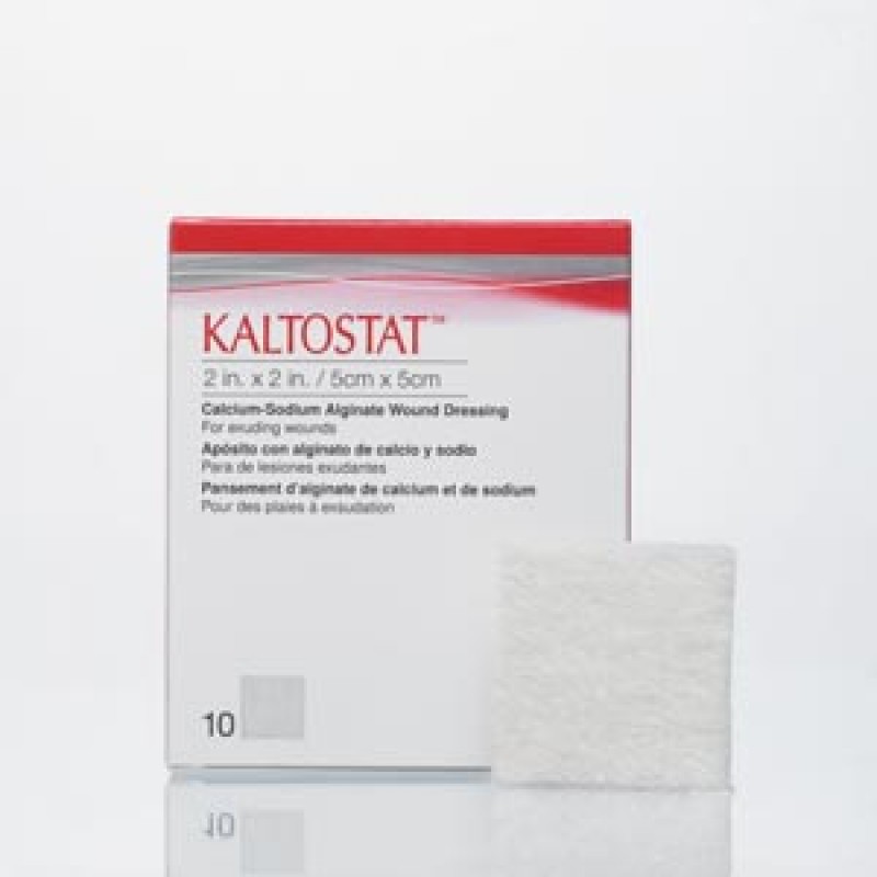Convatec 168210 Calcium Alginate Dressing, Square, 2" x 2", Sterile, 10/bx (Continental US Only)
