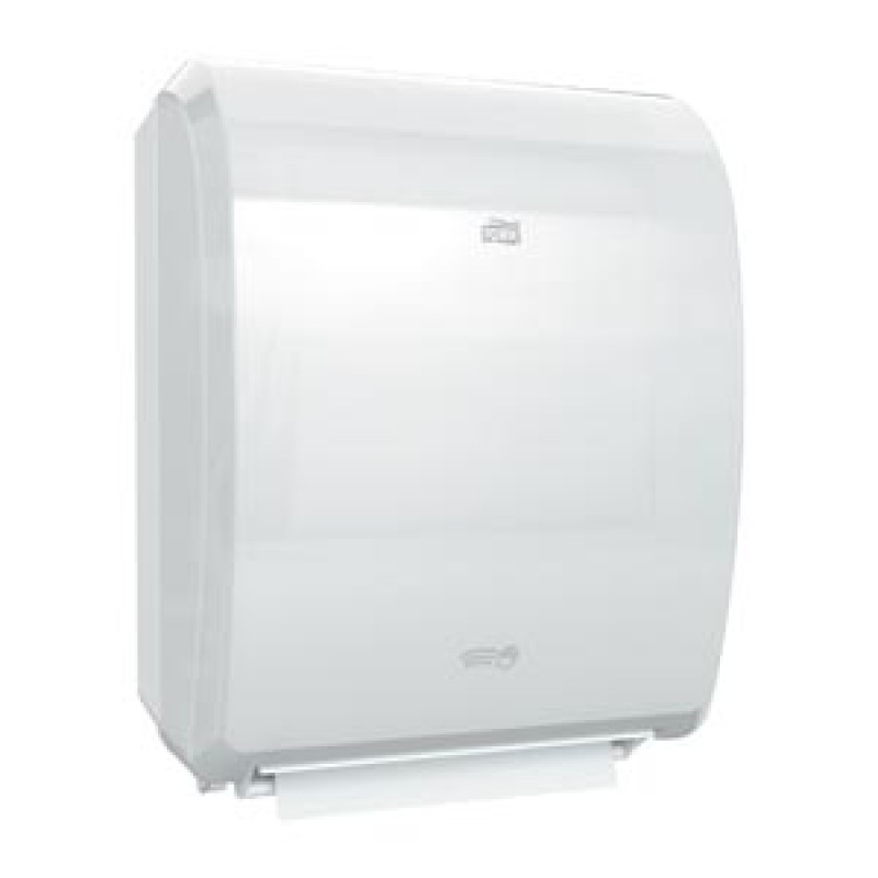 Essity Professional Hygiene North America, LLC 771720 Hand Towel Roll Dispenser, Electronic, Universal, White, H71, Plastic, 16" x 12.3" x 9.3"