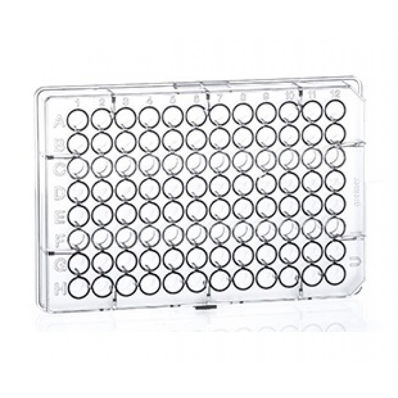 96W MICROLON® 600 Plate, PS, High Binding, Round (U) Bottom, Clear