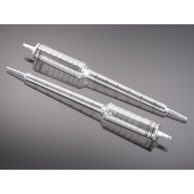 Falcon® 100 mL Serological Pipet, Polystyrene, 1.0 Increments, Individually Packed, Sterile, 5/Bag, 50/Case