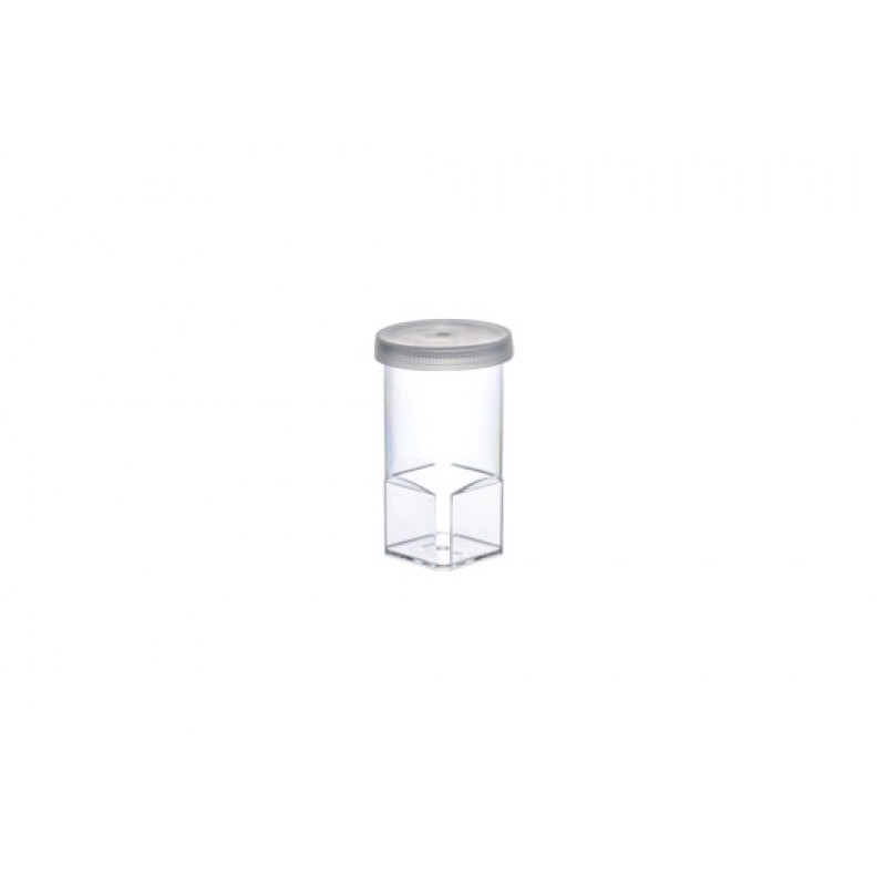 Analyzer Cup for Coulter Counter, PS, 25mL, 32x60mm, 25mL, Flat BOT