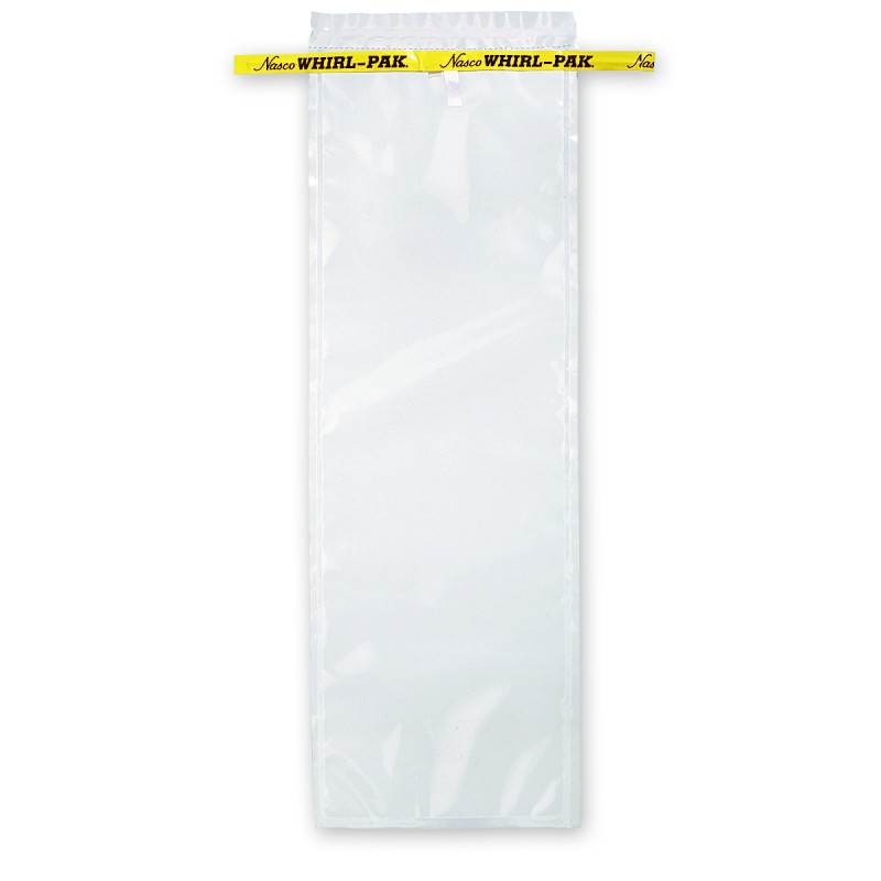 B00994WA Nasco Whirl-Pak Standard Bag, Polyethylene, 5" W   X   15" L, Clear, 0.08 mm Thickness (Box of 500)