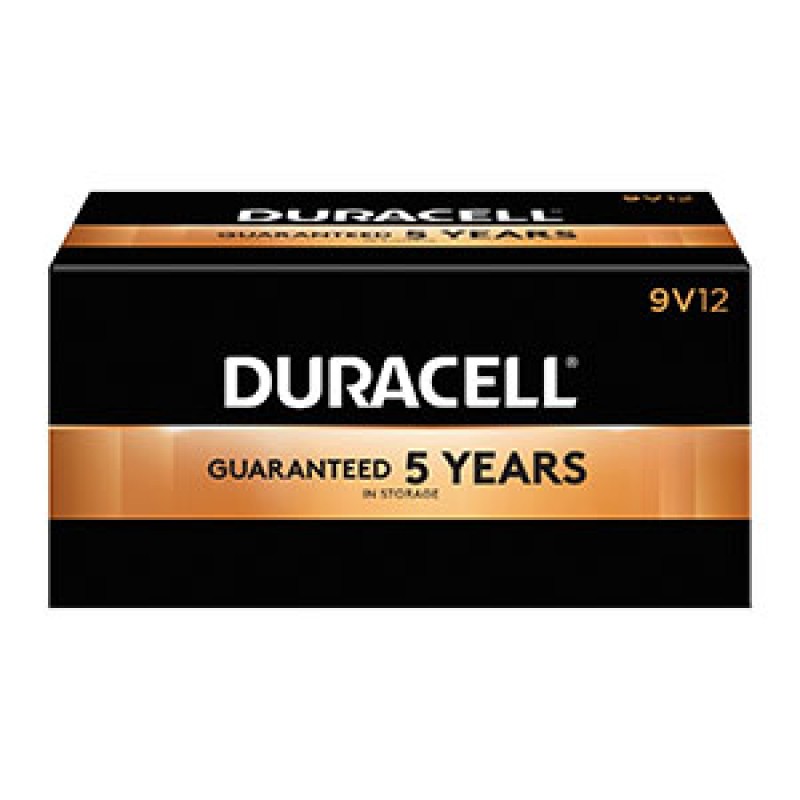 Duracell MN1604BKD Battery, Alkaline, Size 9V, 12/bx, 6 bx/cs (UPC# 52448) (Products are not for Private Household Markets; Products cannot be sold on Amazon.com or any other 3rd party site)