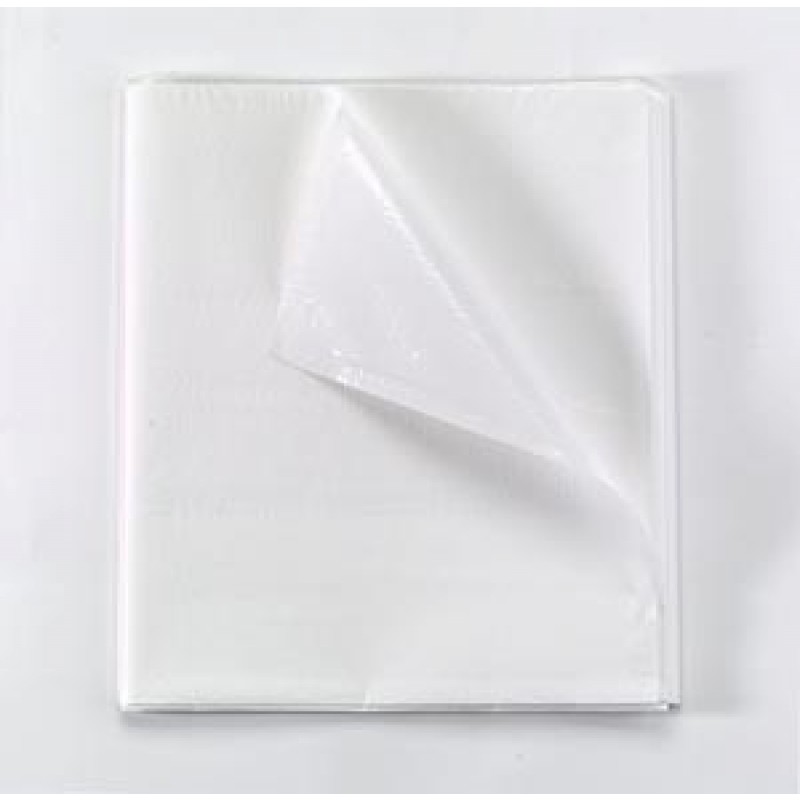 TIDI Products, LLC 919396 Bed Sheet, 60" x 96", White, 25/cs