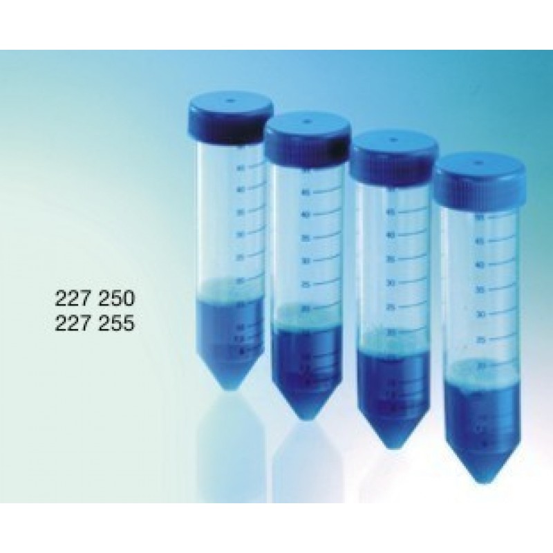 50 mL OncoQuick® Tubes w/Porous Barrier at 15 mL graduation, PP, Sterile, Pre-filled w/Separation Medium for Epithelial Tumor Enrichment from Hu PB