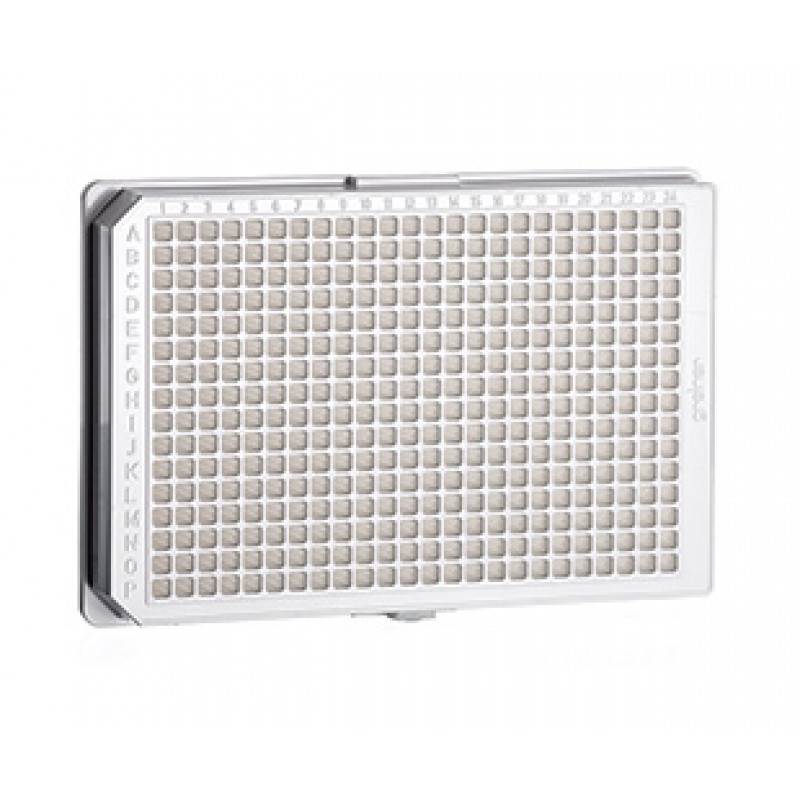 384W LUMITRAC™ 200 Plate, PS, Medium Binding, Flat Bottom, White