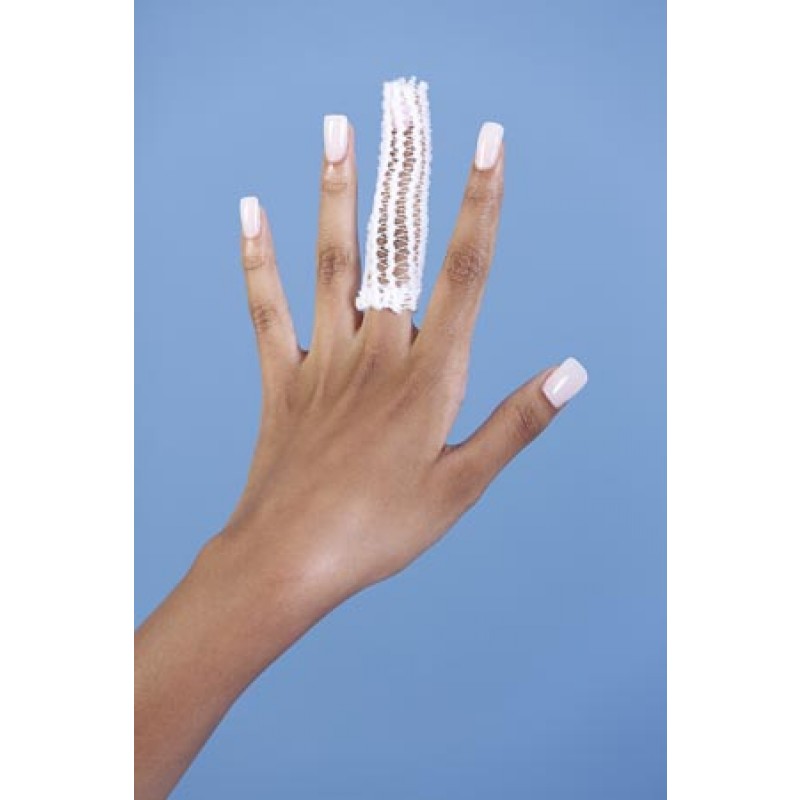 Medi-Tech International Corp MT1X12 MT Spandage Tubular Retainer Net, Latex-Free, Pre-Cuts, Fingers, Toes & Wrists, Size 1, Length 12in, 50/cs