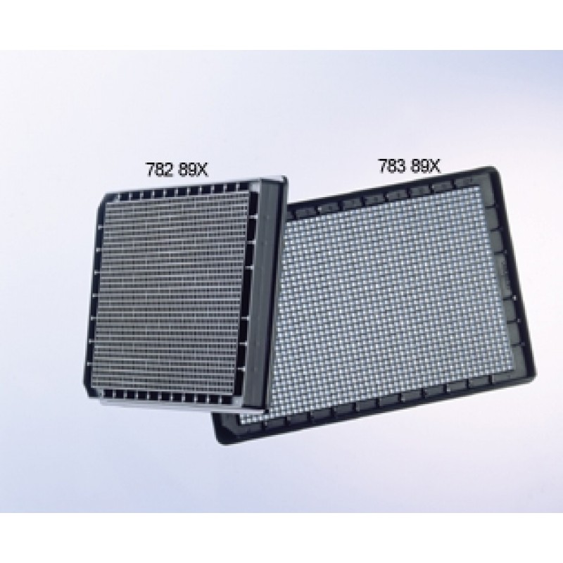 1536W LoBase SensoPlate™, PS, Sterile, Black/Glass, w/Lid