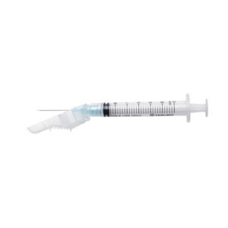 Terumo Medical Corp. SG3-03L2325 Safety Needle with 3cc Syringe, 23G x 1", 100/bx, 4 bx/cs (36 cs/plt)
