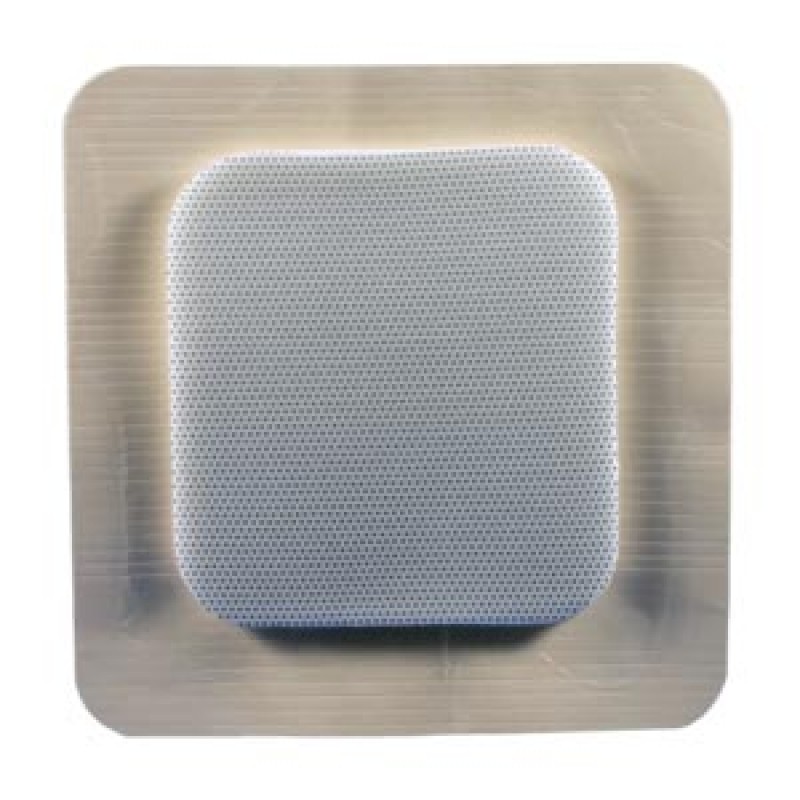 MediPurpose MP1010PFAG Foam AG Dressing, 4" x 4" (10cm x 10cm), 10/bx