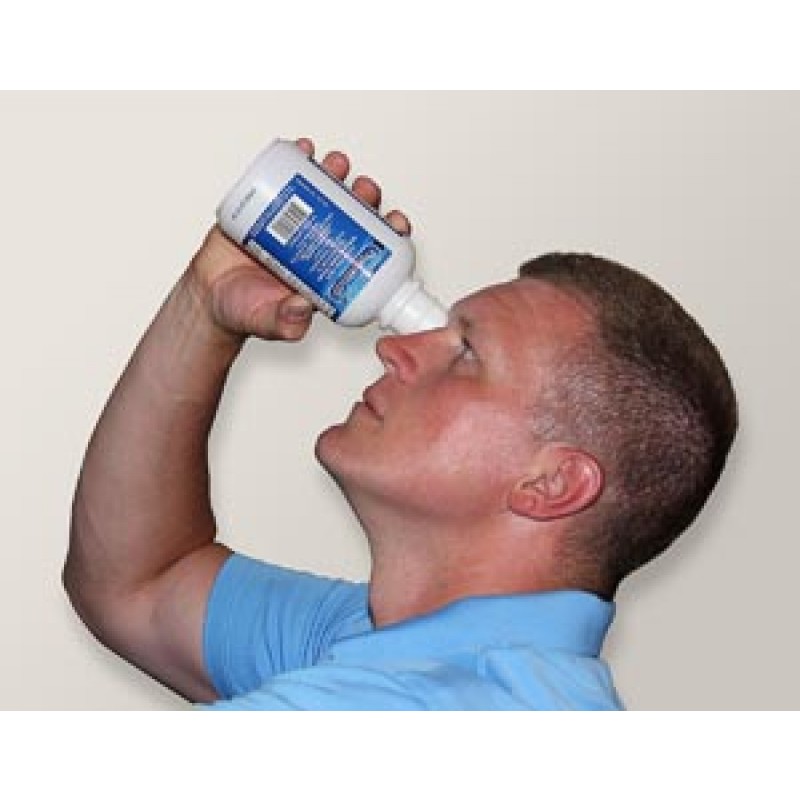 Hygenic/Theraband 24-102-001 Eyewash Station, Double 16oz Screw Cap Bottle , 6/cs (DROP SHIP ONLY - $150 Minimum Order)