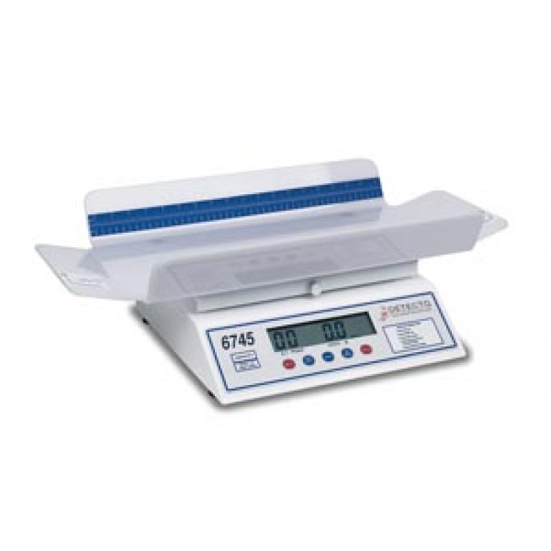 Detecto 6745 Baby Scale, Digital, 30 lb X .1 Oz / 15 kg X .005 kg (DROP SHIP ONLY)