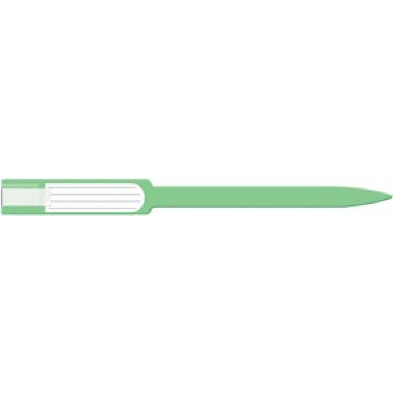 Medical ID Solutions 8143 Wristband, Adult/ Pediatric, Insert, Self Adhesion, Soft Vinyl, Green, 250/bx