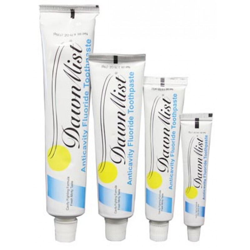 Dukal Corporation TP1295 Toothpaste, White Gel, Fluoride, .6 oz Tube, 144/bx, 10 bx/cs (Not Available for Sale into Canada)