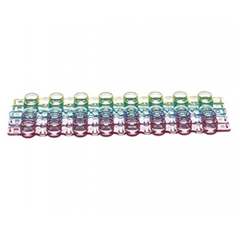 PCR strip caps, domed lid, assorted