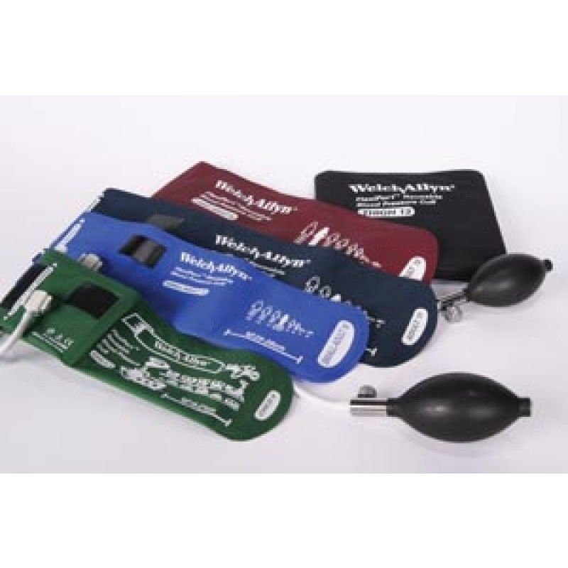 Hillrom REUSE-12-2TP Cuff, Reusable, Tri-Purpose Connector, 2-Tube, Large Adult (US Only)
